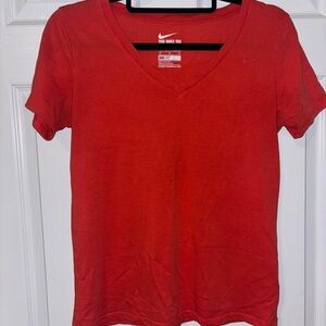 Nike Women's Bright Orange Short Sleeve Tee